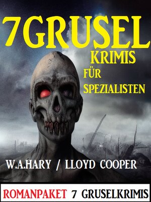 cover image of 7 Gruselkrimis für Spezialisten